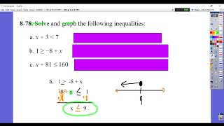 6th gr CPM 821 Classwork amp Homework Hints video Core Connections 1 [upl. by Tabshey851]