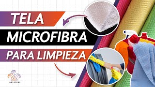 Microfibra para toallas  Telas para Limpieza y Secado  Arletex [upl. by Acilegna]