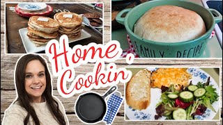 The EASIEST Homemade Bread  Quick Casserole Bread amp Paula Deens Amazing Chicken Casserole [upl. by Gayler]