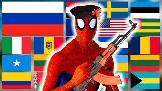 quotSpiderMan Into The SpiderVersequot in different languages meme [upl. by Brad]