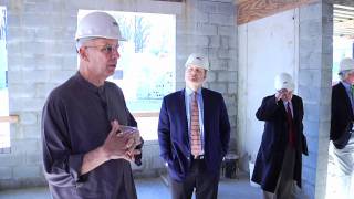 Hard Hat Tour of Haverford College Dorm Project Tour [upl. by Hamachi191]