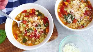 How To Make Minestrone Soup [upl. by Yraeg330]