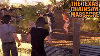 CRAZY Leatherface x3 Hitchhiker Cook amp Hands Gameplay  The Texas Chainsaw Massacre No Commentary🔇 [upl. by Ynohtnanhoj]