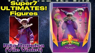 Clip Rita Repulsa Vile Violet from Super7 ULTIMATES Figures  Tales From The Grid [upl. by Audwin]