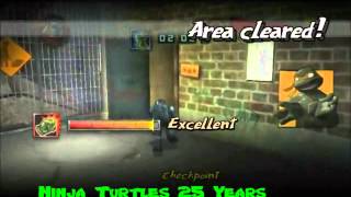 Ninja Turtles 2007 VG Mission 2 Vigilantism Walkthrough [upl. by Irra]