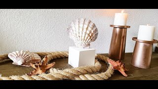 DIY COASTAL DECOR [upl. by Nabatse]