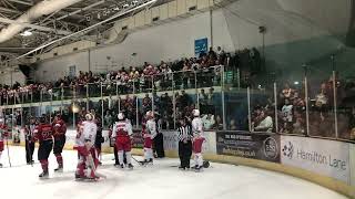 Guildford Flames Vs Cardiff Devils end of game roughings [upl. by Jesh]