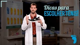 DICAS Como escolher um Tênis  Pés Sem Dor 👟 [upl. by Nofpets]