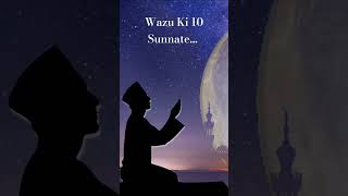 💫Wazu ki 10 Sunnatein Jo har Muslim ko pata honi chahiye allah quran islam islamic sunnah [upl. by Magnuson]