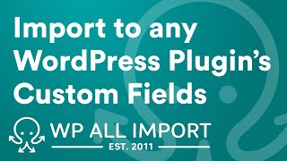 How to Import Custom Fields From Any CSV into WordPress or WooCommerce [upl. by Hsemin]