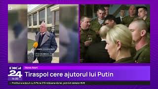 Separatiștii din Transnistria au adoptat o rezoluție prin care cer protecție de la Moscova [upl. by Naharba]