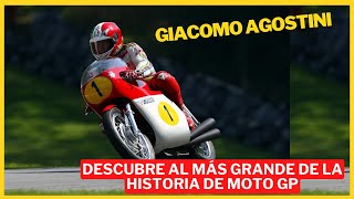 ASÍ ERA EL MEJOR PILOTO DE LA HISTORIA DE MOTOGP  GIACOMO AGOSTINI [upl. by Ahsitaf]