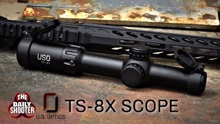 US Optics TS8X 18x24 FFP Optic Review [upl. by Ogirdor772]