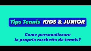 Come personalizzare la propria racchetta da tennis [upl. by Omland]