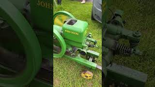 John Deere Stationary Engine  Abbey Hill Steam Rally 2024 [upl. by Dorice358]