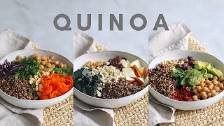 COME CUOCERE LA QUINOA  Preparazione facile  idee SUPER PROTEICHE [upl. by Adekan216]