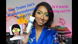 Trader Joes Microdermabrasion Scrub  Honest Review  Nalanie [upl. by Bobbe]