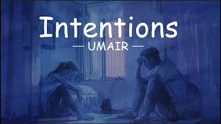 Umair Natasha Noorani JJ47  INTENTIONS Lyric Video  ROCKSTAR WITHOUT A GUITAR [upl. by Ytirev]