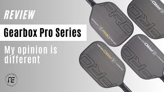 Gearbox Pro Power and Control Paddles Review  Includes Elongated and Fusion Models [upl. by Nnayar]