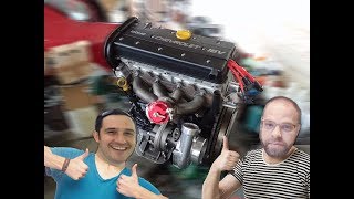 Montagem Completa do Motor Gm 16v Turbo [upl. by Hilel]