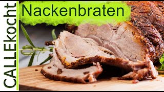 Saftiger Schweinebraten im Backofen zubereiten  Omas Rezept [upl. by Akihdar]