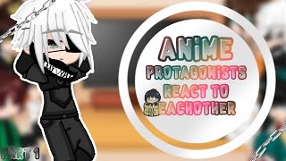 Anime Characters React To Each OtherPart 1 [upl. by Ellehciram]