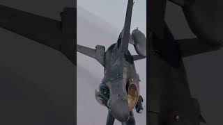 F16 showing off for the camera usmilitary f16 f16fighter youtubeshorts airforce aviation [upl. by Kerekes473]