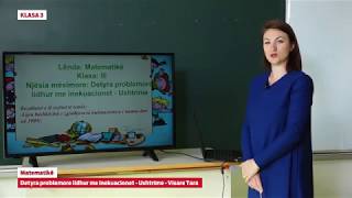 Klasa 3  Matematikë – Ushtrime Detyra problemore lidhur me inekuacionet [upl. by Mcspadden]