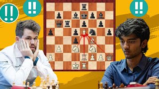 Most Critical Chess Game  03 By Gukesh D vs Magnus Carlsen [upl. by Fayre]