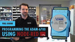 Programming Advantechs ADAM6700 Series Using NodeRED [upl. by Ilujna]