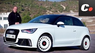 Audi A1 Quattro  Prueba  Test  Review en español  cochesnet [upl. by Lacefield135]