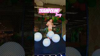 Trampoline Songs  Indoor Playground Fun  Kids Song and Nursery Rhymes  shorts Trampoline viral [upl. by Lesab]