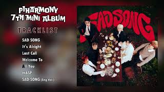 P1Harmony quotSAD SONGquot  FULL ALBUM  Tracklist [upl. by Plossl]