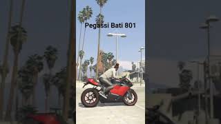 Pegassi Bati 801 ❤️ or 👎gtashorts grandtheftauto shorts [upl. by Nnyroc]