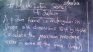 KCSE PP2 2023 APPROXIMATION amp ERRORS SEE HOW MY STUDENT CAREFULLY SOLVED THIS QUESTION KUDOS💥 [upl. by Sema]