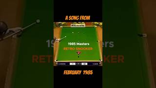 ALEX HIGGINS V STEVE DAVIS 1985 MASTERS shorts snooker sport alexhiggins [upl. by Bobbette]