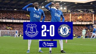 PREMIER LEAGUE HIGHLIGHTS EVERTON 20 CHELSEA [upl. by Abigail]