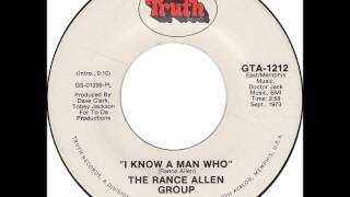 Rance Allen Group  I Know A Man Who [upl. by Bluefarb834]