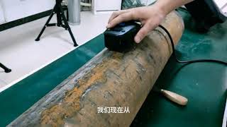 Plused Eddy Current testing Piping 脈衝渦流檢測管道 [upl. by Efthim]