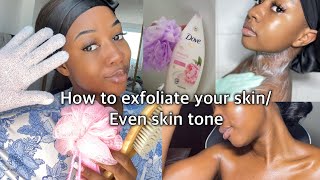 HOW TO USE BODY SCRUBS FOR A BRIGHT AND EVEN SKIN TONE [upl. by Akeemahs]