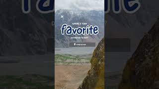 Tour to Pakistan  Pakistan Tourism  Pakistan Tourist Place  Northern Area [upl. by Ieso]