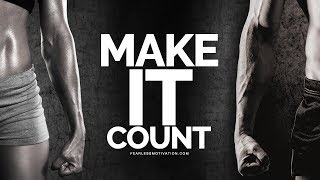 Make It Count  The Most Powerful Sports Motivational Speech Ever [upl. by Idolem]