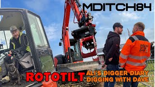 Busy Week Topsoiling Demonstrating and day out with Ali’s Digger Diary amp Digging with Dave Ep 6 [upl. by Atirat24]