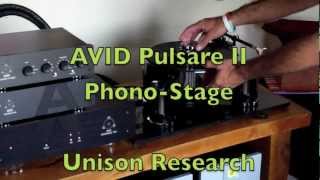 AVID Acutus Turntable amp AVIDs Pulsare II Phono [upl. by Ardeha]