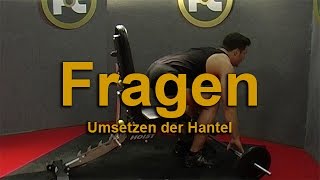 UMSETZEN DER HANTELN  Tipps zum Trainingsplan  Online Personal Trainer FIGURTRAINER [upl. by Ultann892]