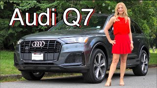 2022 Audi Q7 review  Updates for 2023 and still the one to beat [upl. by Enihsnus]