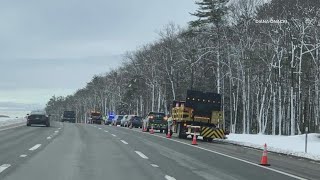 Massachusetts man 22 dies in singlevehicle crash on Maine Turnpike in Wells [upl. by Sirapal]