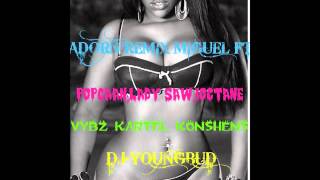 ADORN REMIX  MIGUEL FT KONSHENSPOPCAANVYBZKARTELLADYSAW amp IOCTANE DJYOUNGBUD AUG2013 [upl. by Ididn]