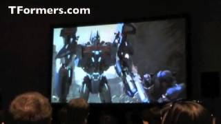 2013 SDCC Transformers Prime Panel  Prime Video Clip [upl. by Oirazan]