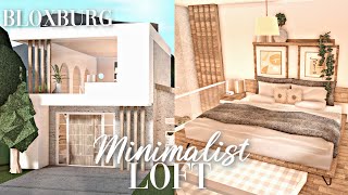 Roblox Bloxburg  Minimalist Loft  Minami Oroi [upl. by Maryjo]